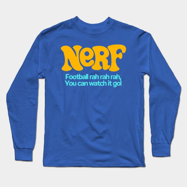 Nerf Football Long Sleeve T-Shirt by South Richfield